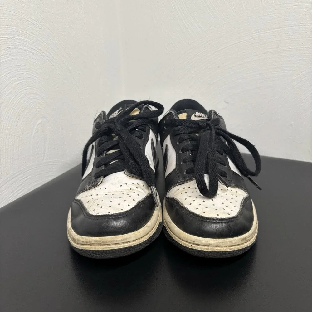 Nike Dunk Low Black White Panda‎ Sneakers Shoes 3.5Y CW1590-100 Casual Kids Mens